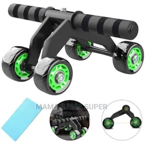Multifunctional Portable Max 4 Wheels Ab Roller