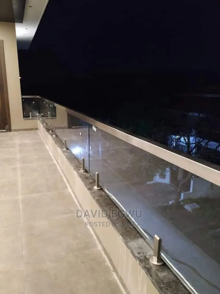 Plain Glass Balcony