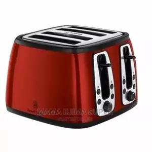 Russell Hobbs Heritage 4 Slice Toaster- Red