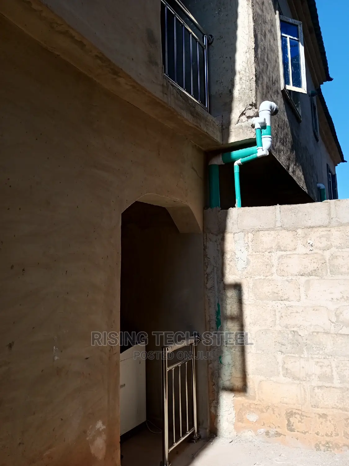 Stainless Handrail Simple Triple Rail Design