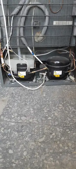 Aeg Double Decker Refrigerator Fridge and Freezer
