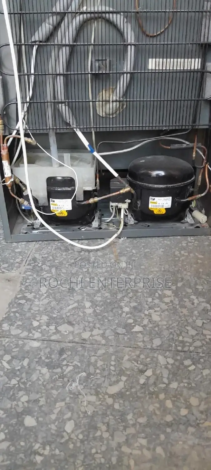 Aeg Double Decker Refrigerator Fridge and Freezer