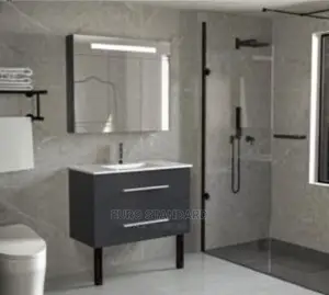 Luxury 80cm Cabinets Set With Led