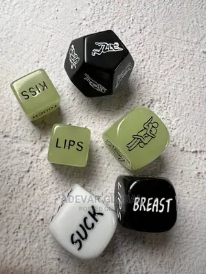 6 PCS Glow Dice Set Sex Toy