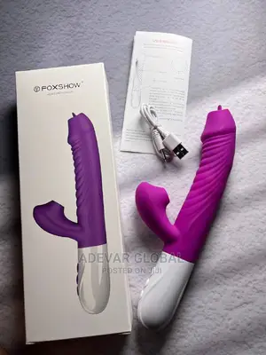 Photo - White Fox Thrusting Vibrator Clitoris Women Sex Toy Vagina