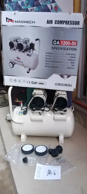 Oilless Air Compressor Maxmech 50l