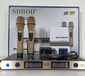 Professional Wireless Microphone With Long Range Meter
