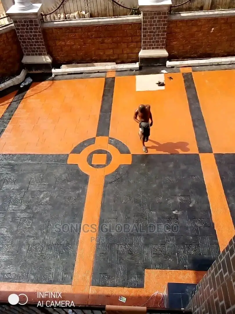 Encreet Floor Stamp