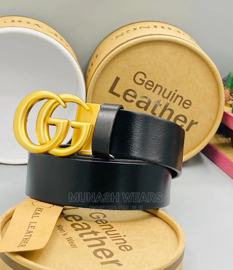 Men Luxury Leather Belt