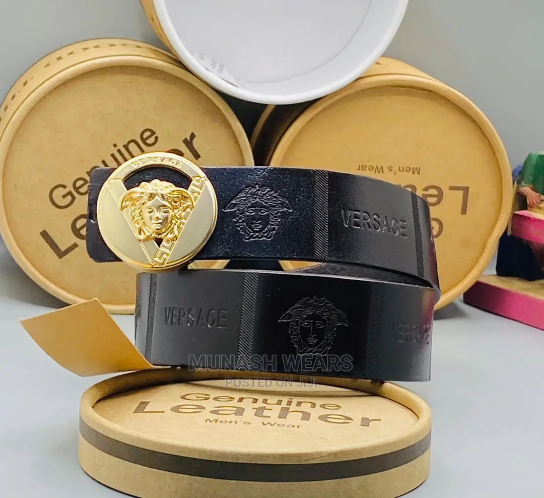 Men Luxury Leather Belt