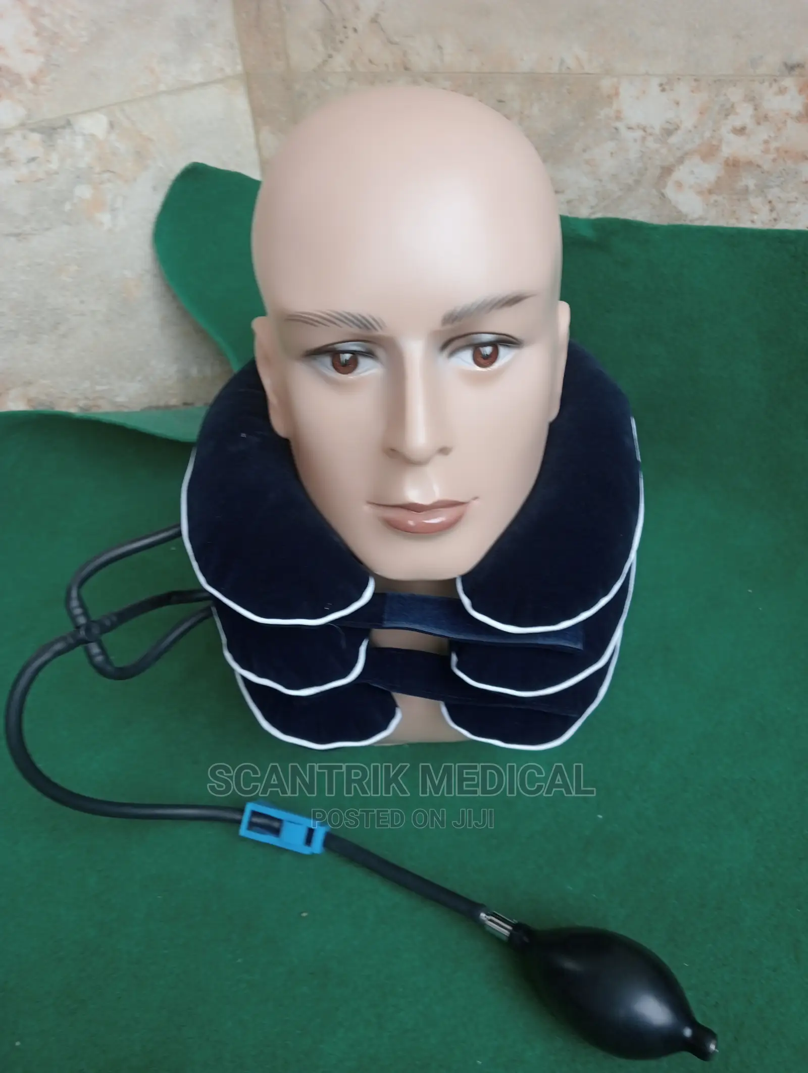 Portable Cervical Pillow With Collar, Adjustable for Home