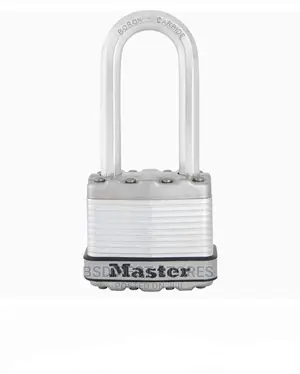 Master Lock Excell Laminated Steel 50mm Padlock-51mm Shackle