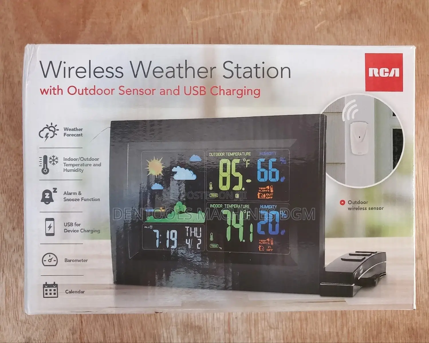 Wireless Humidity and Temperature Weather Station Meter