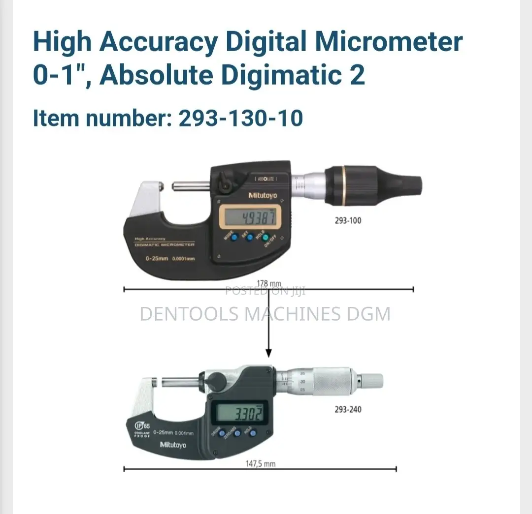 Digital Micrometer Mitutoyo