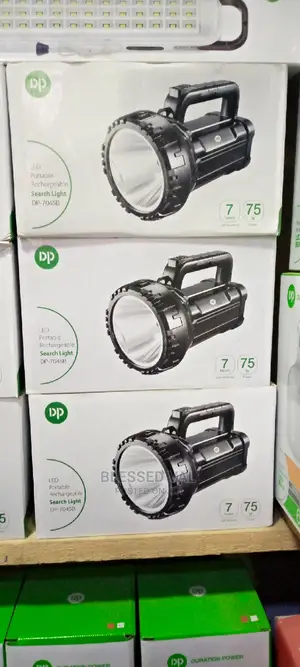 DP -led Light Portable Rechargeable LED Search Light 75W