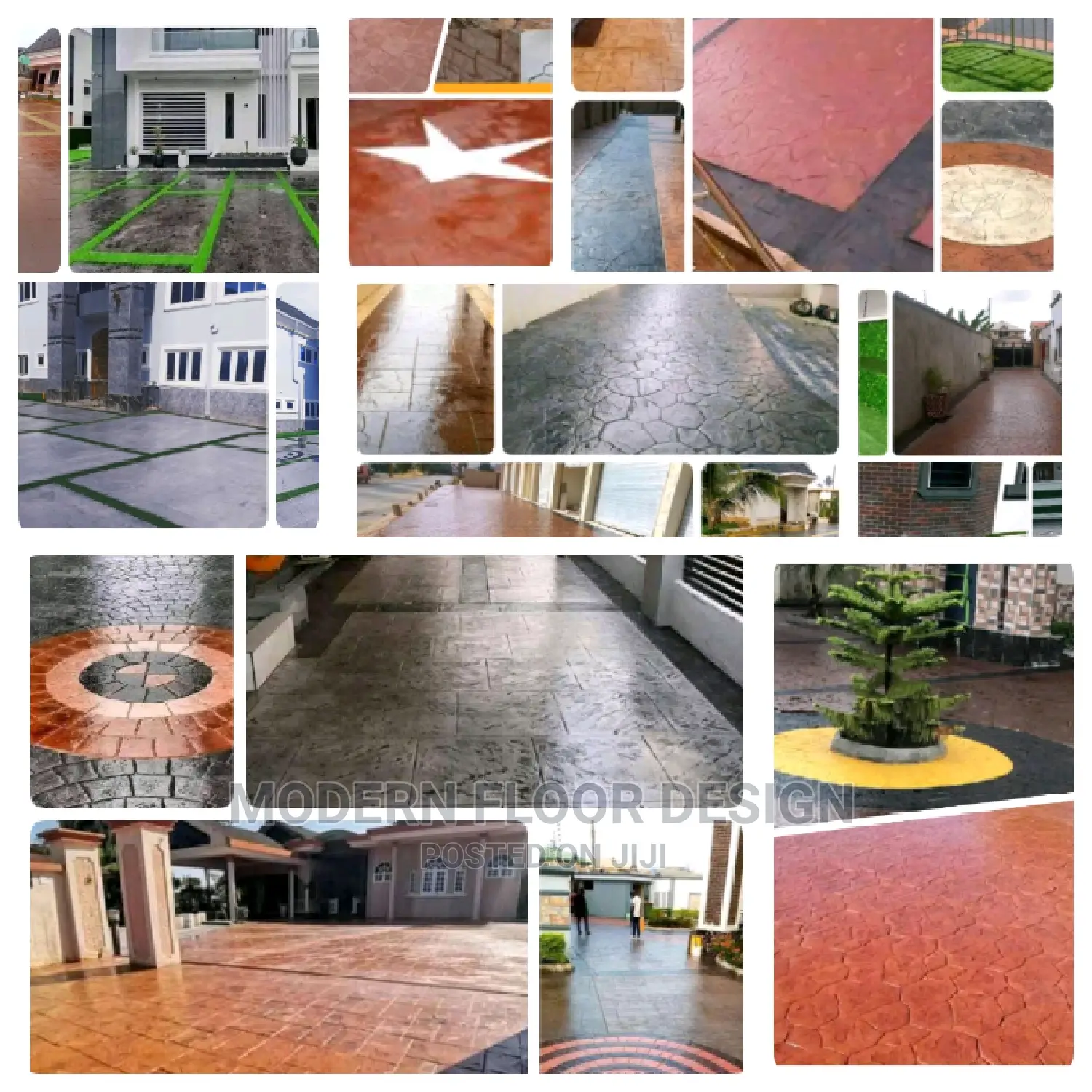 Special All Modern Stamps Floor