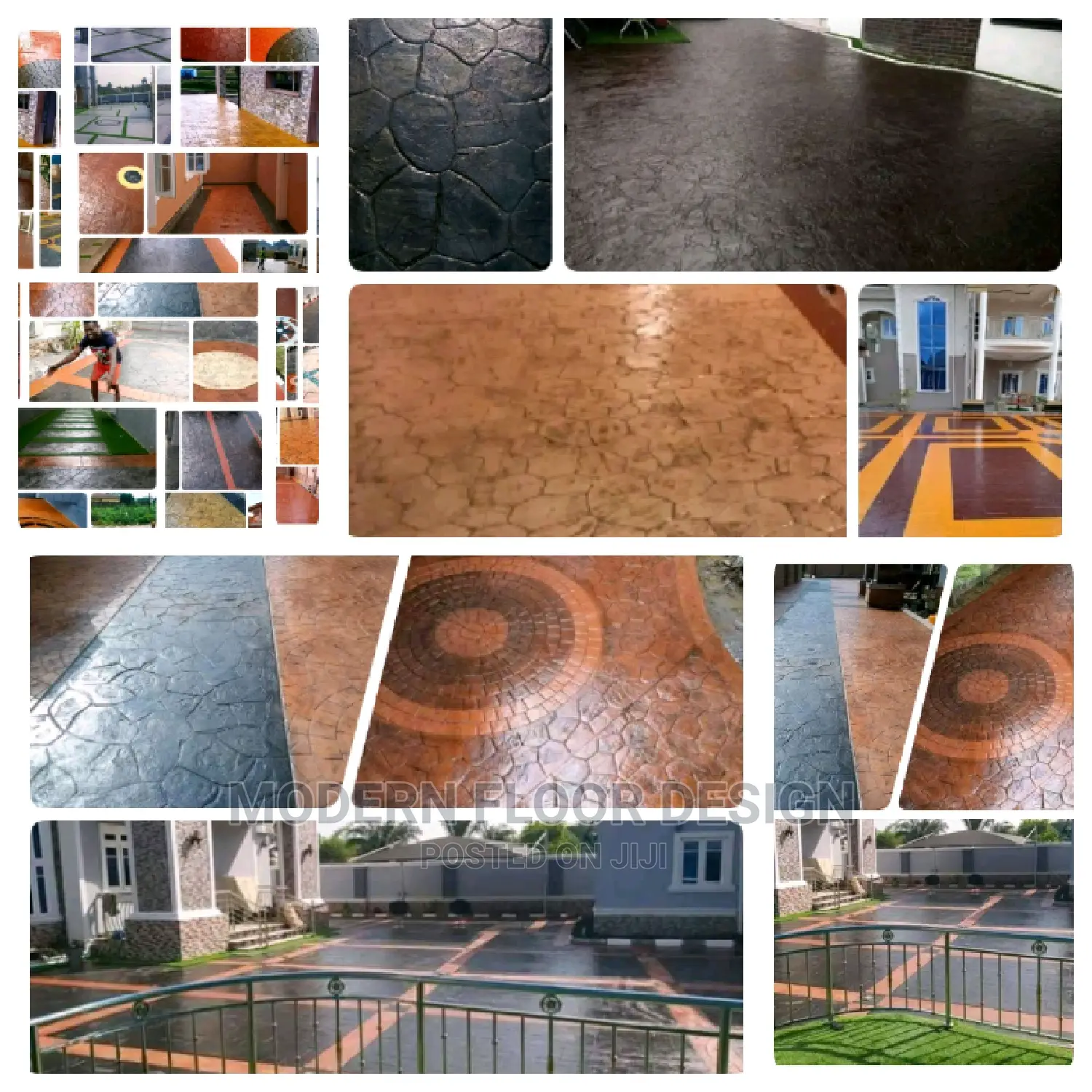 Special All Modern Stamps Floor