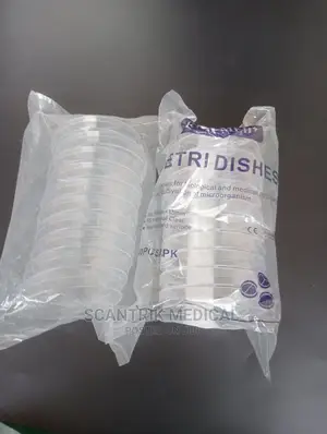 Portable Laboratory Plastic Petri Dish 90 X15mm, Sterile,