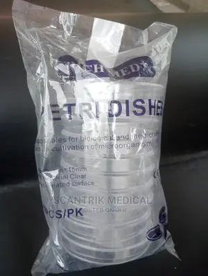 Medical Petri Dish Transparent Clear for Lab Bacterial