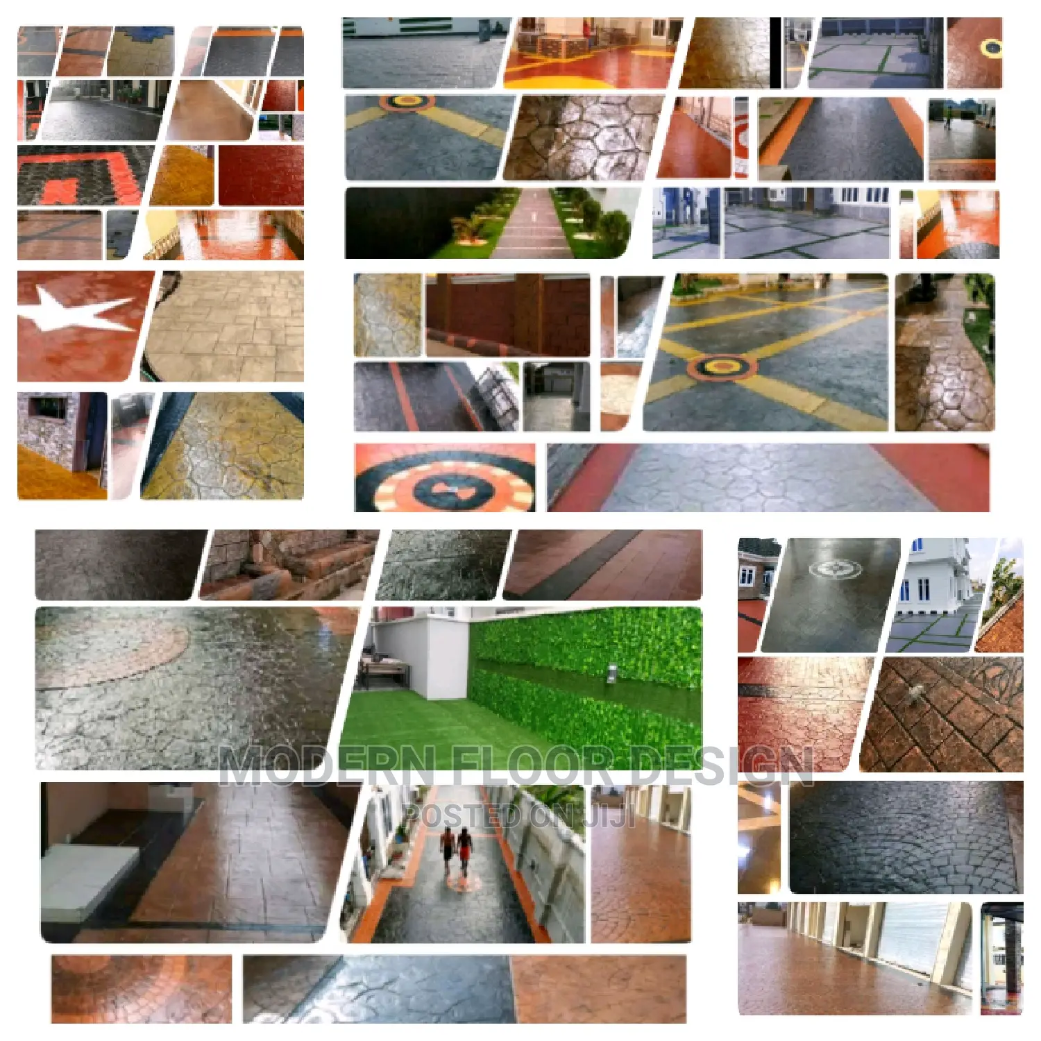 Powerful Modern Stamps Floor