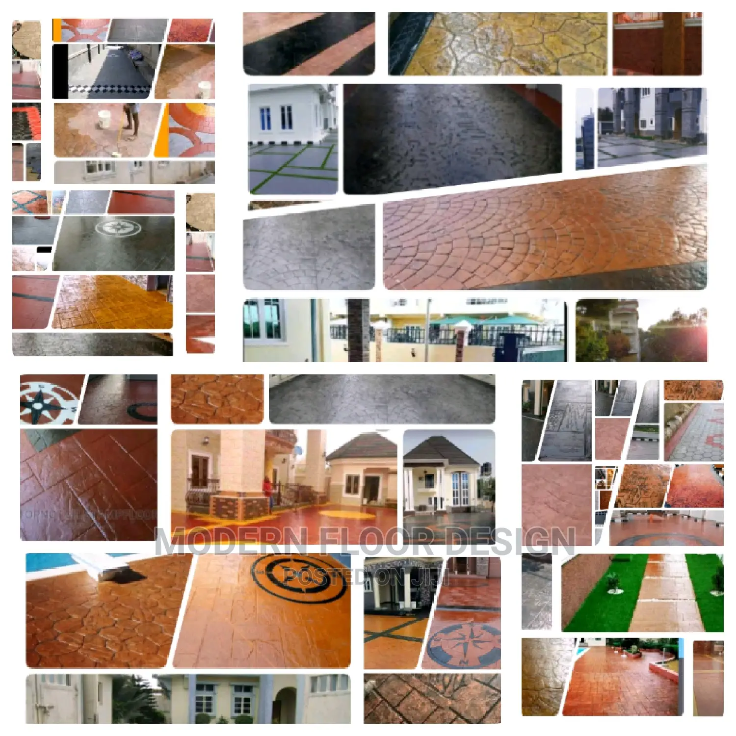 Powerful Modern Stamps Floor