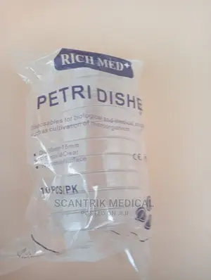 Portable Bacteria Medium Plate Petri Dish