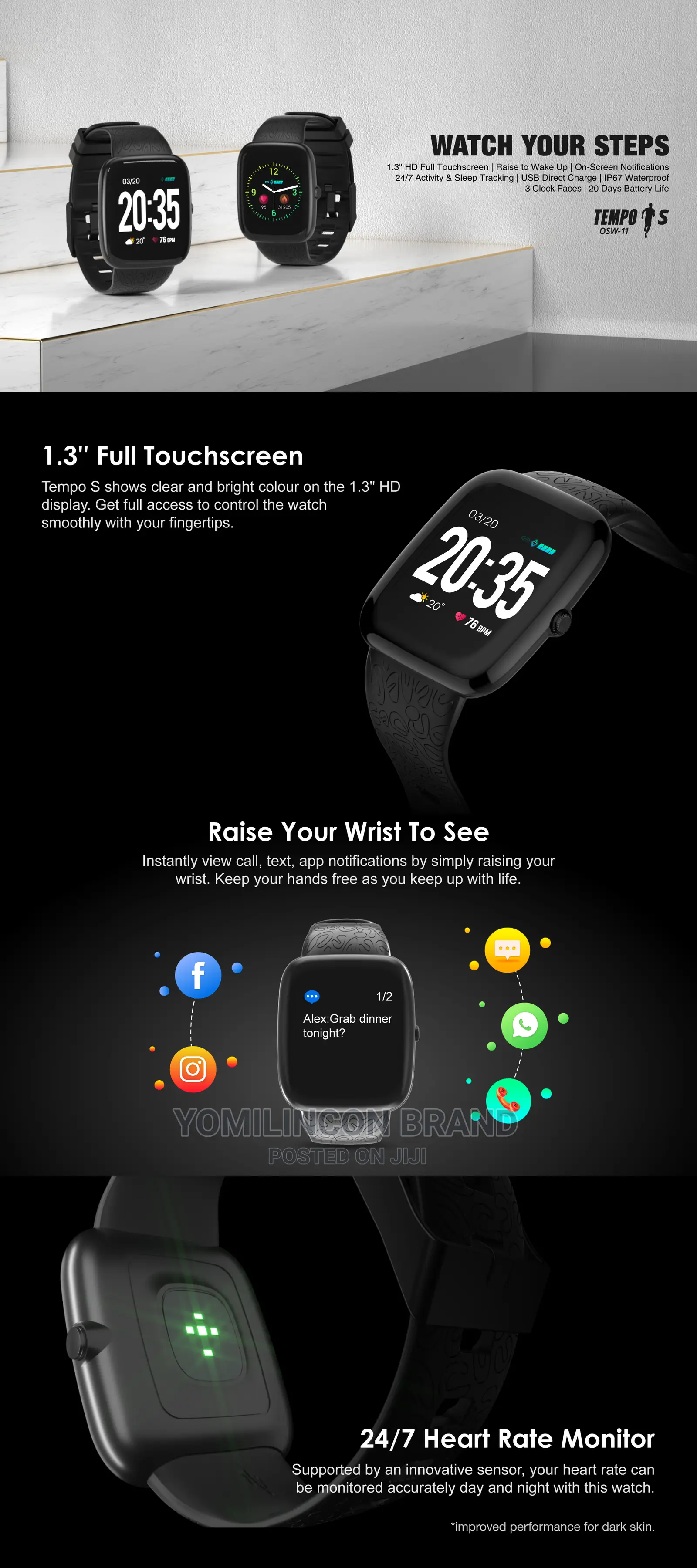 Oraimo OSW-11 - Black