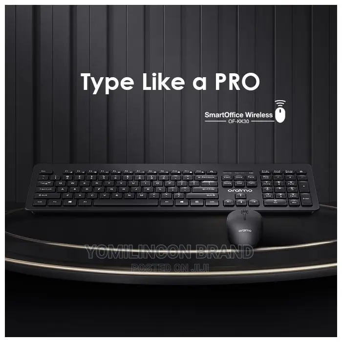 Smart Office Wireless Keyboard - Black