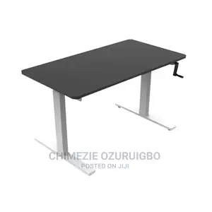 1.2 Meters Manual Height Adjustable Table/ Sit-Stand Table
