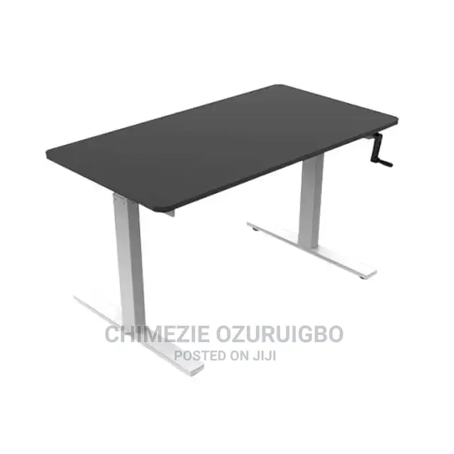 1.2 Meters Manual Height Adjustable Table/ Sit-Stand Table