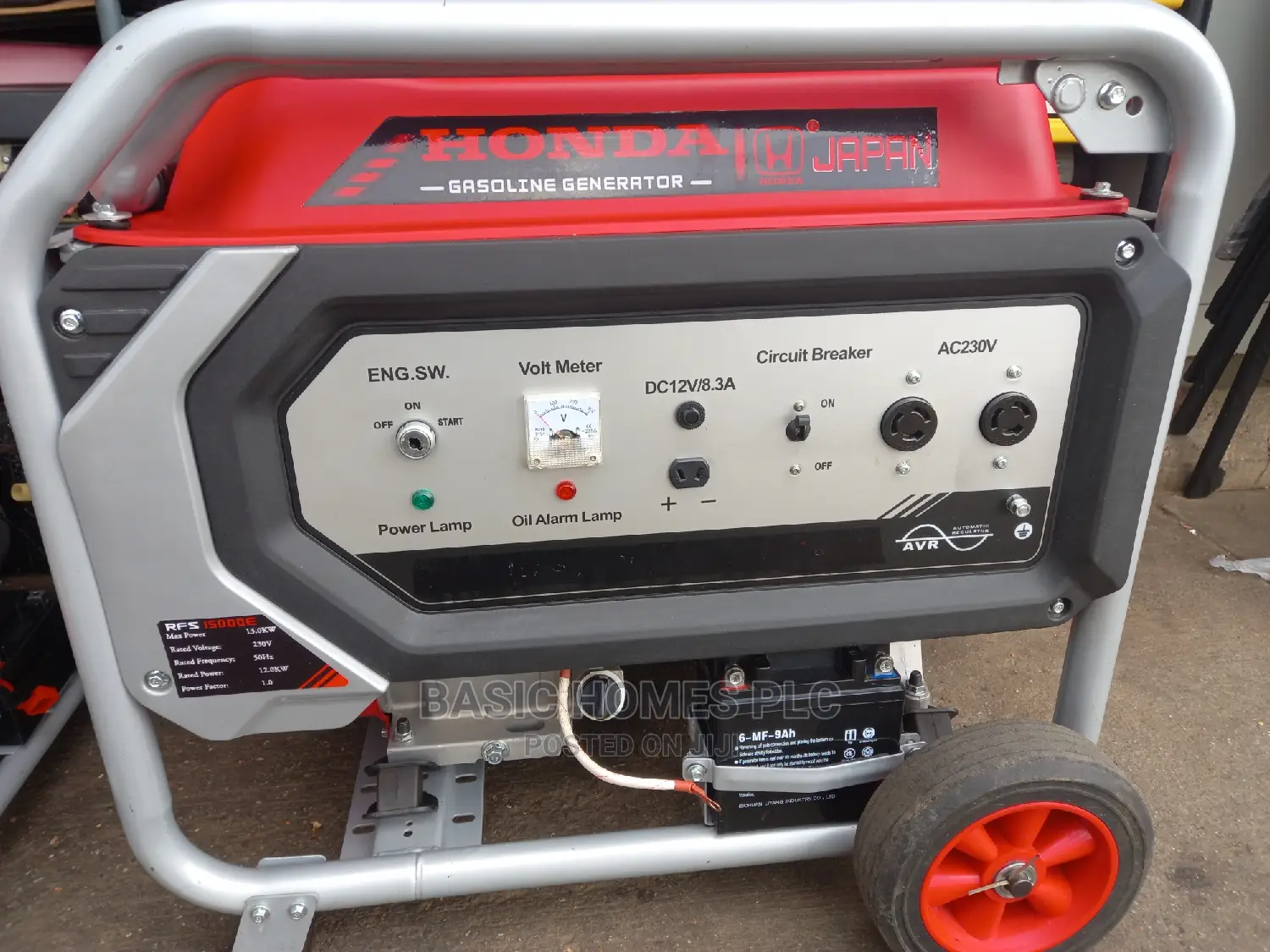 Original Honda Gasoline Generator 12kva