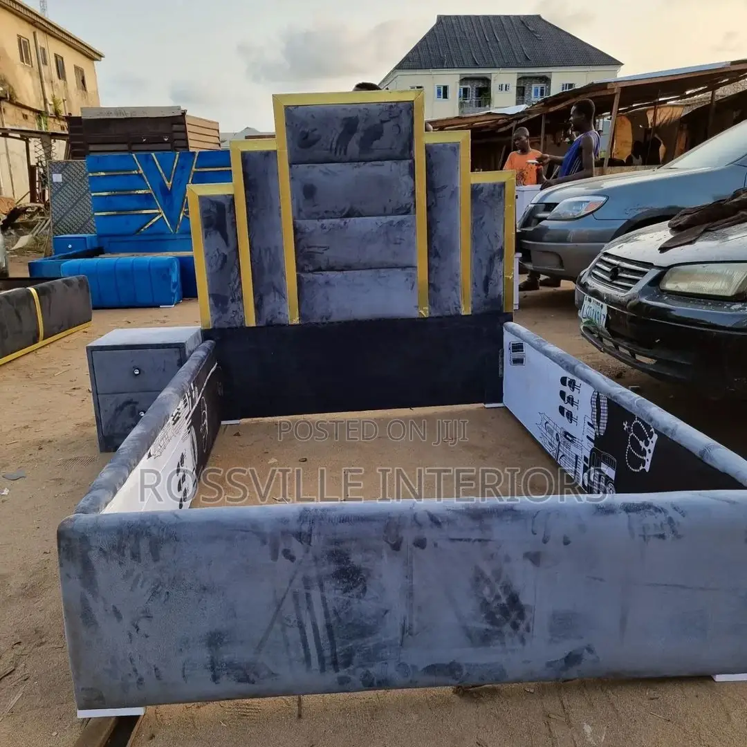 6ftftby6ft Velvet Bedframe