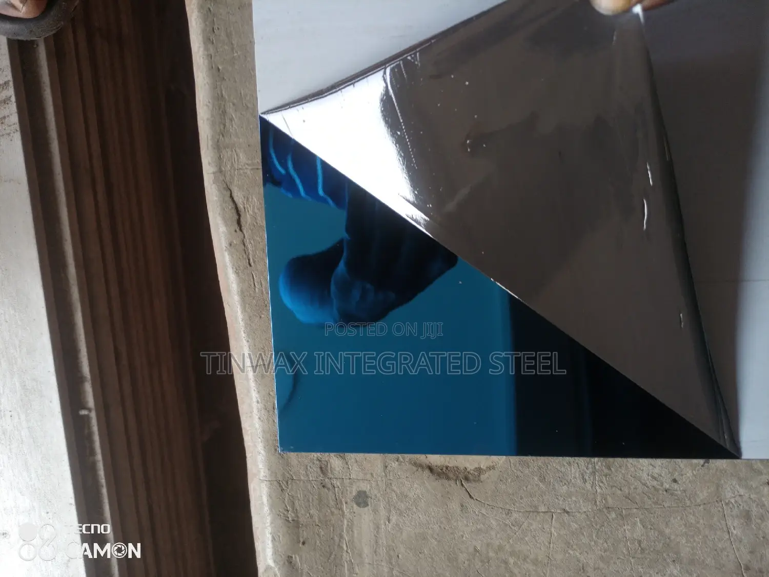 Stainless Blue Plate