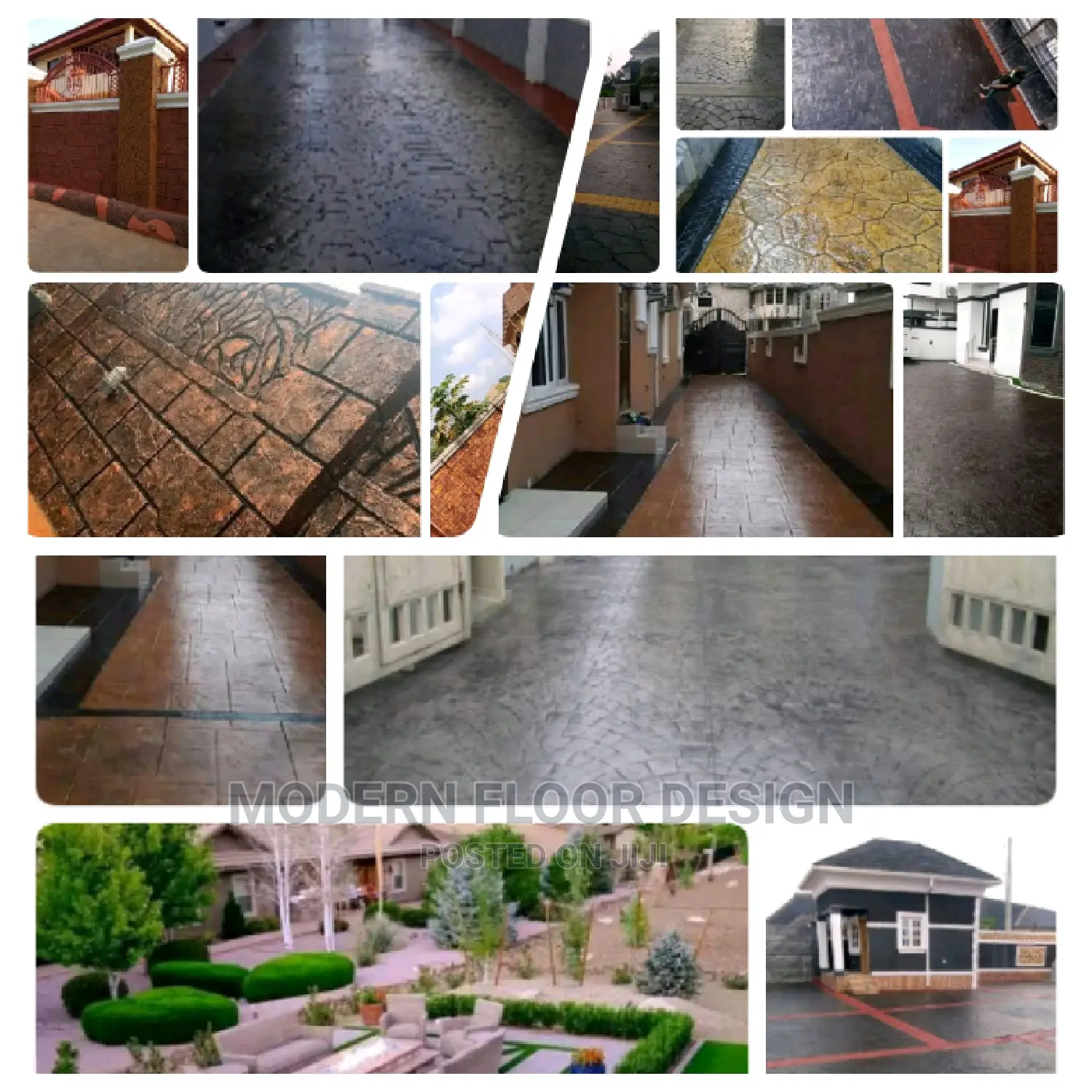P H O Solid Modern Stamps Floor