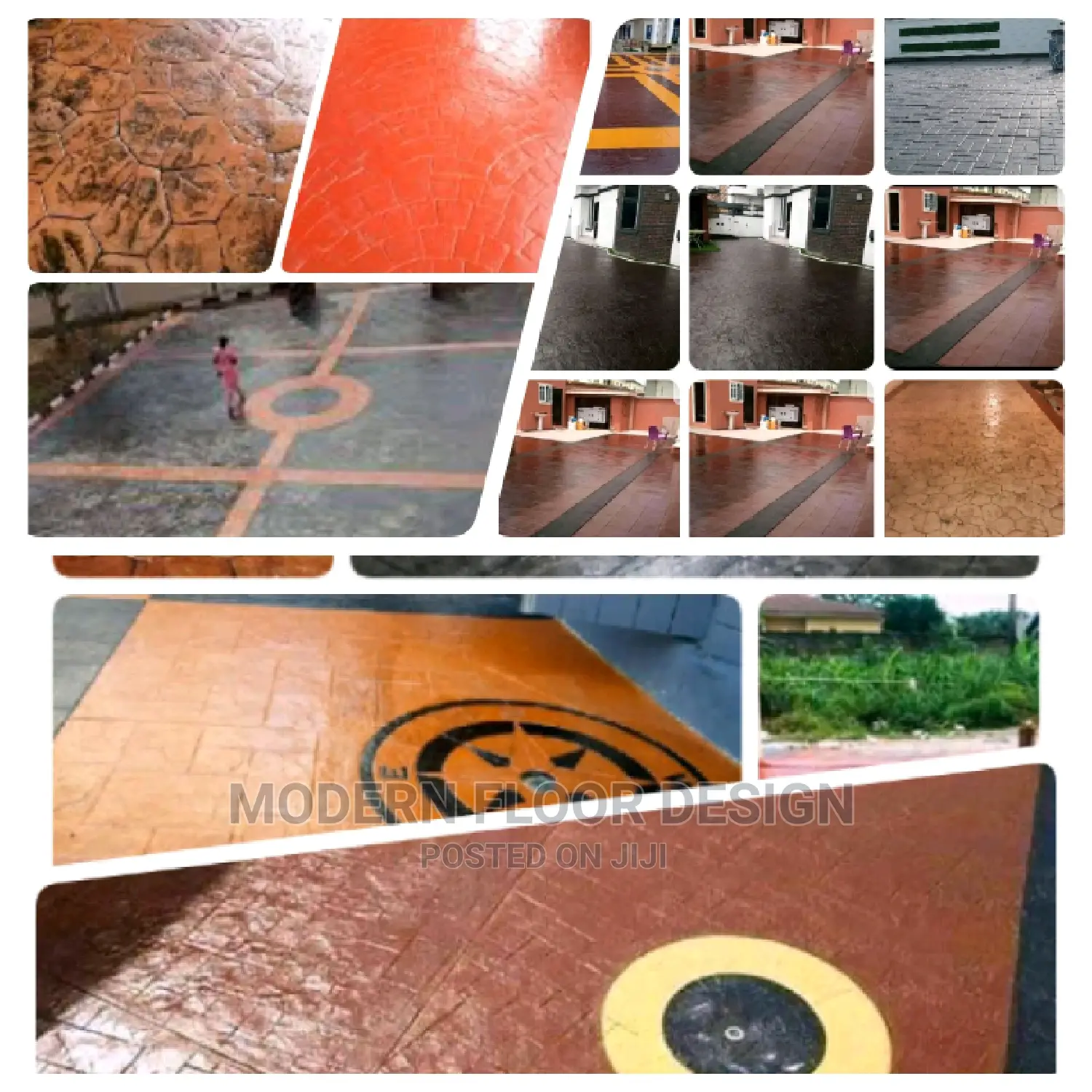 P H O Solid Modern Stamps Floor