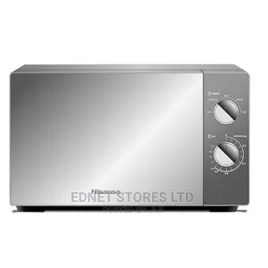 Hisense 20 Liters Manual Microwave Oven, Silver Mirror-
