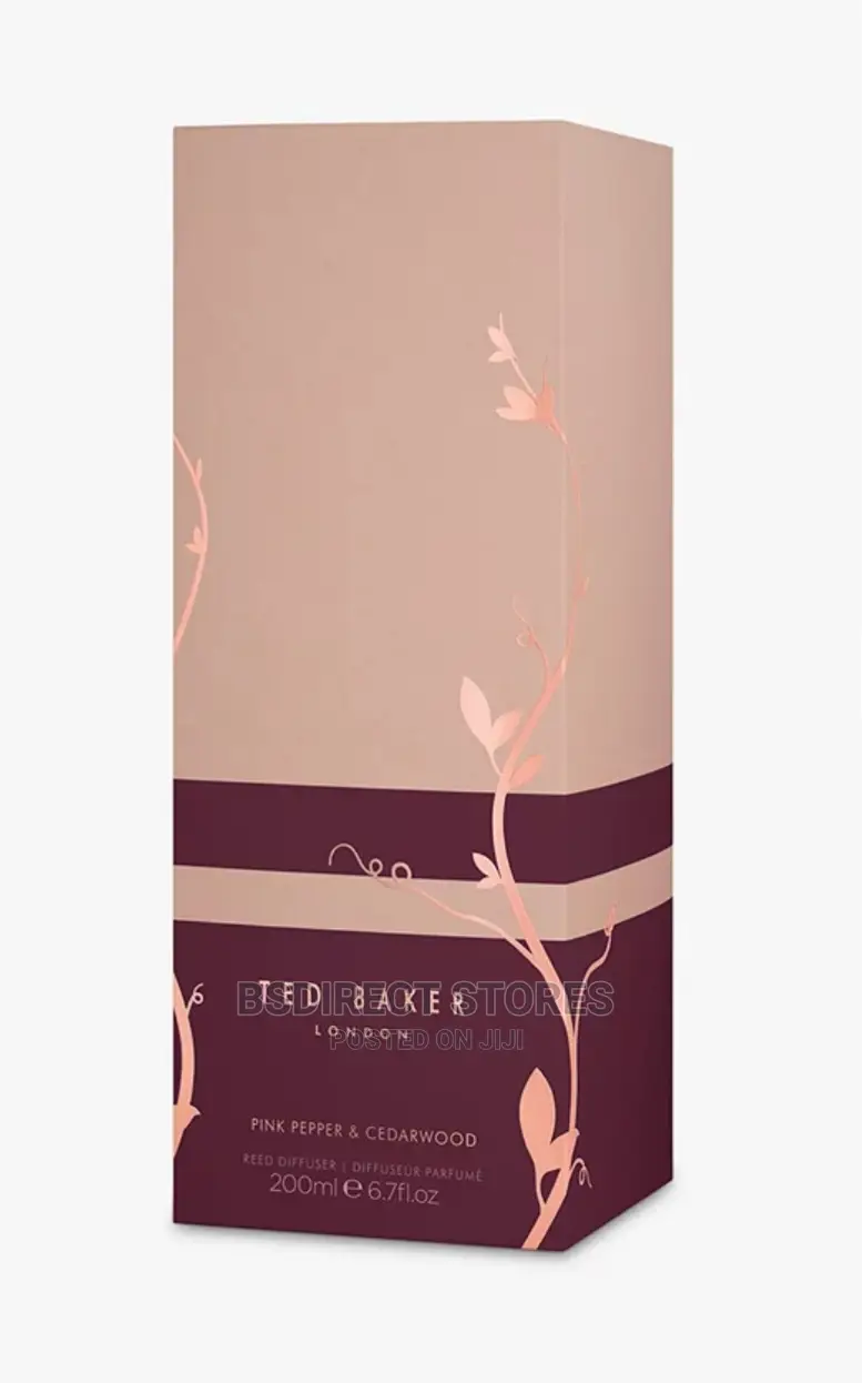 Ted Baker Pink Pepper And Cedarwood Reed Luxury Diffuser