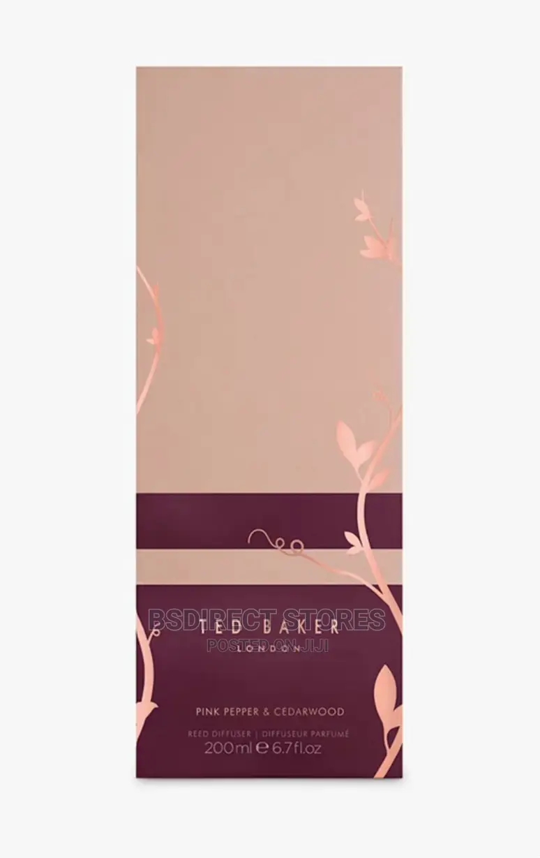 Ted Baker Pink Pepper And Cedarwood Reed Luxury Diffuser