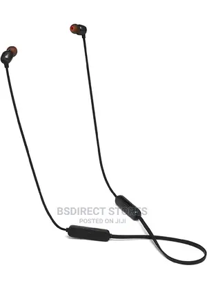 JBL Tune 115BT Black Wireless Earphones Bluetooth Headphones