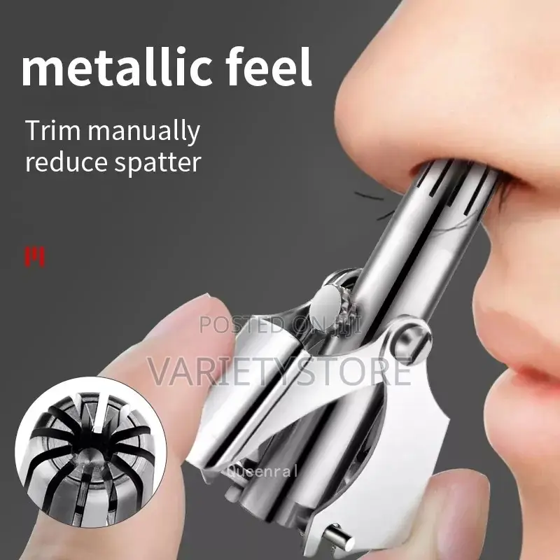 Stainless Steel Nose Hair Trimmer