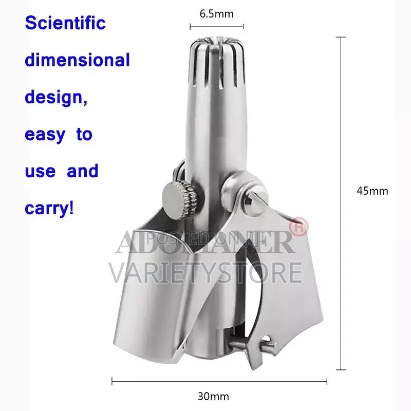Stainless Steel Nose Hair Trimmer