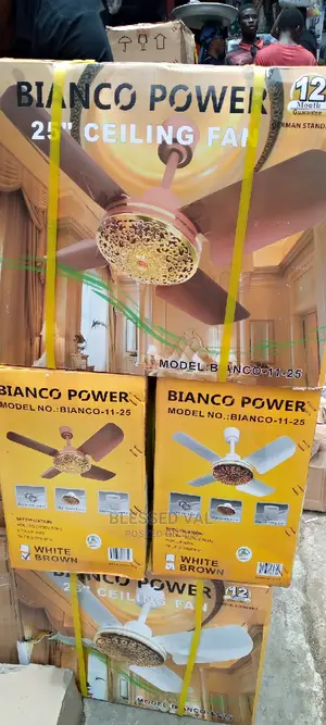 Bianco Power 25 Ceiling Fan 12 Month Guarantee