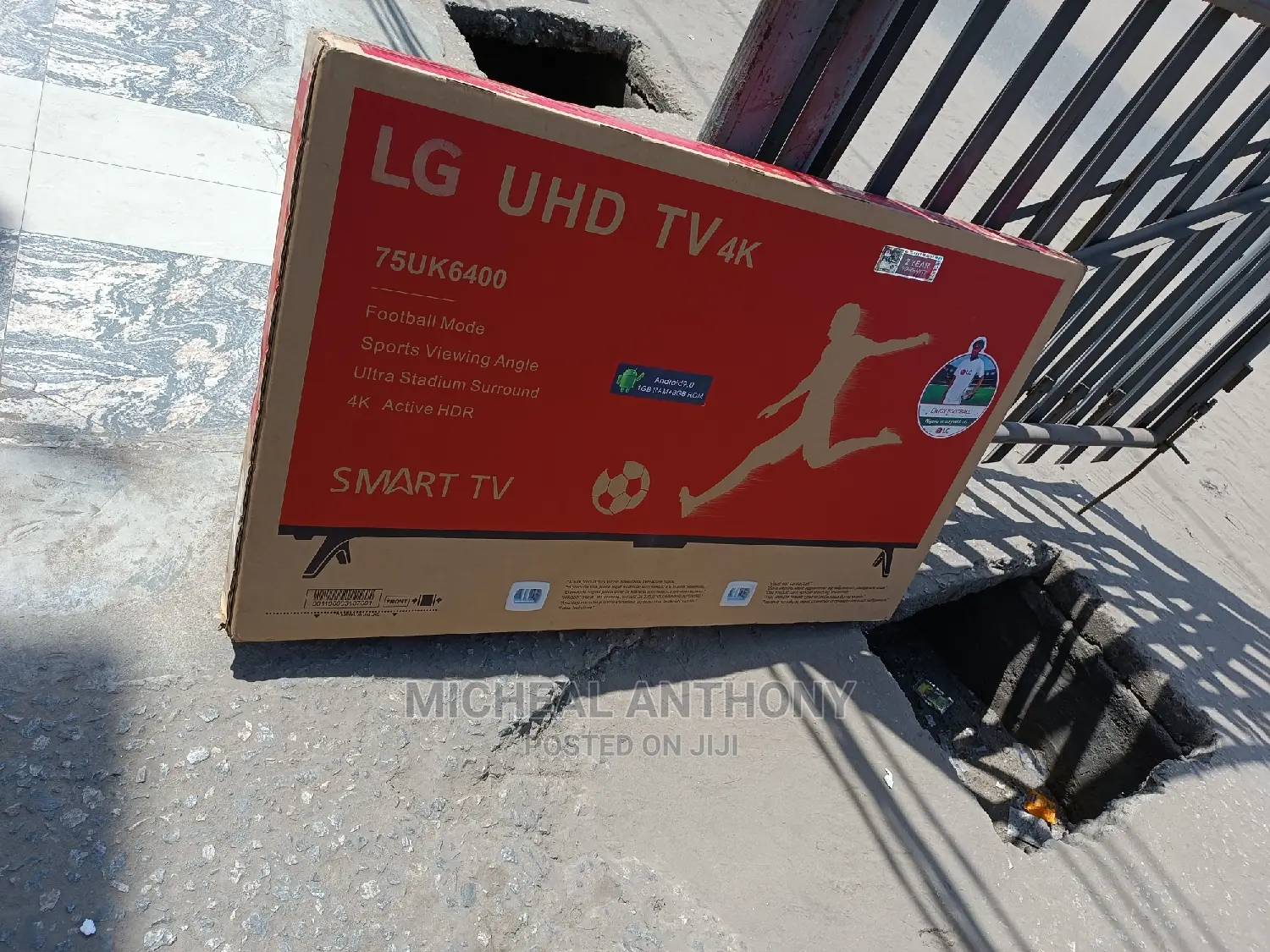 75inches L.G Smart