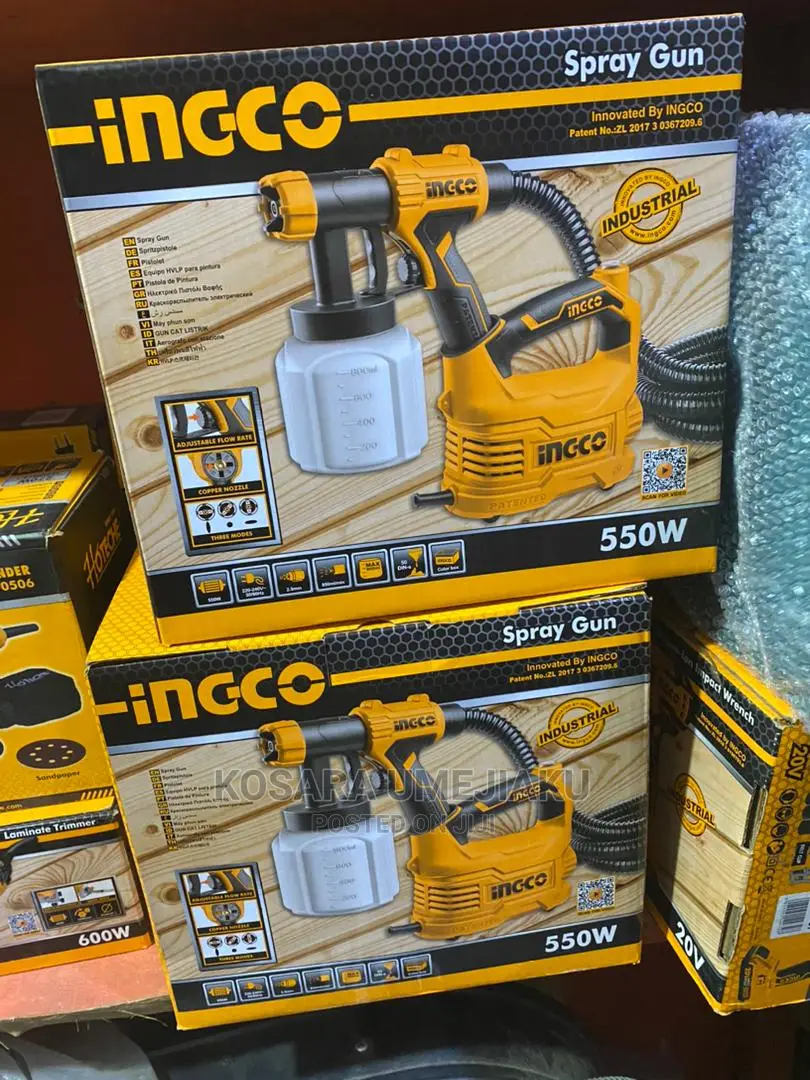 Ingco Industrial Spray Gun 550 Watts