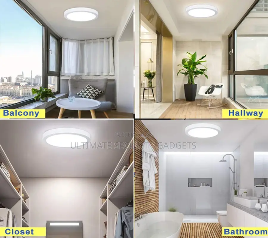 18W Sound Sensor Led Ceiling Light (Waterproof)