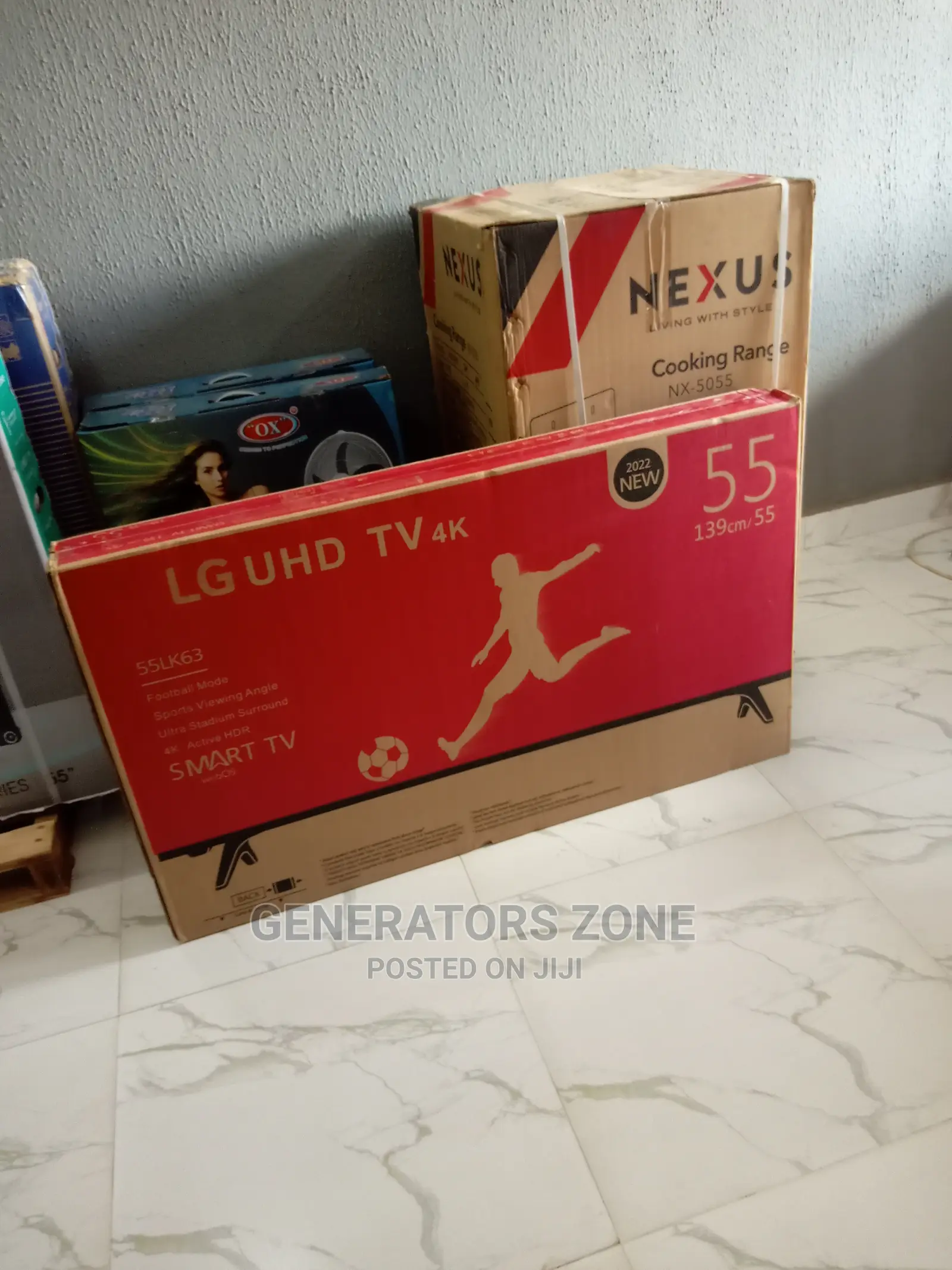 LG Smart TV + Internet Features( 55'')