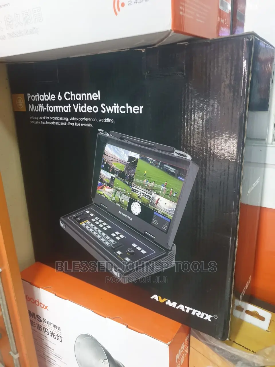 AV Matrix 6 Channel With Screen