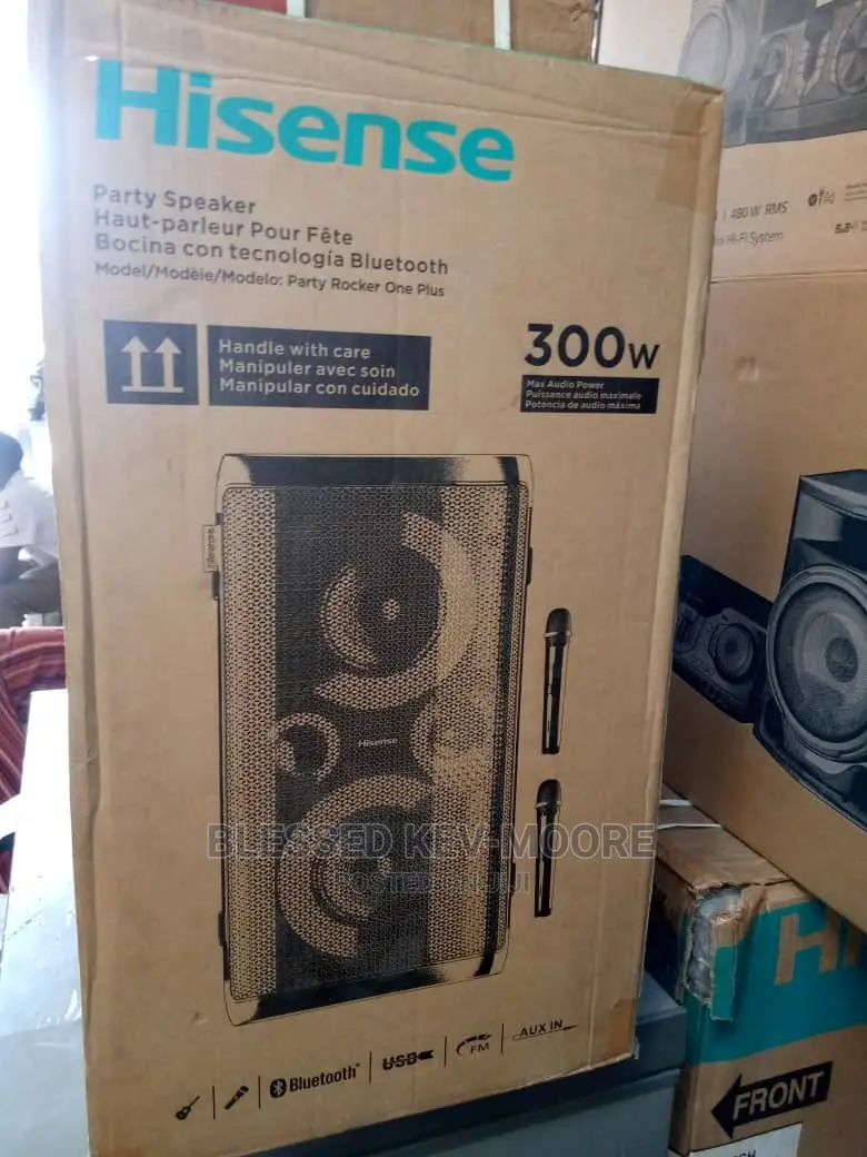 Hisense Party Speaker,Bluetooth,Usb,With Micro Phone