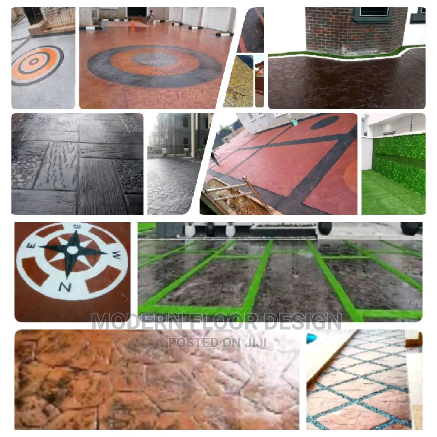 BLK Modern Stamps Floor
