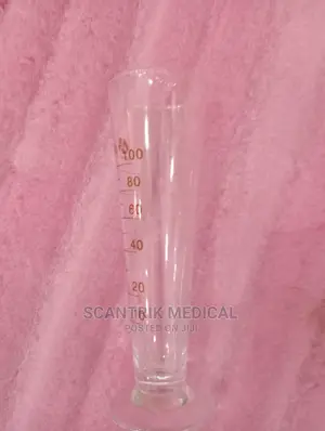 100ml Glass Laboratory Measuring Beakers Without Handle